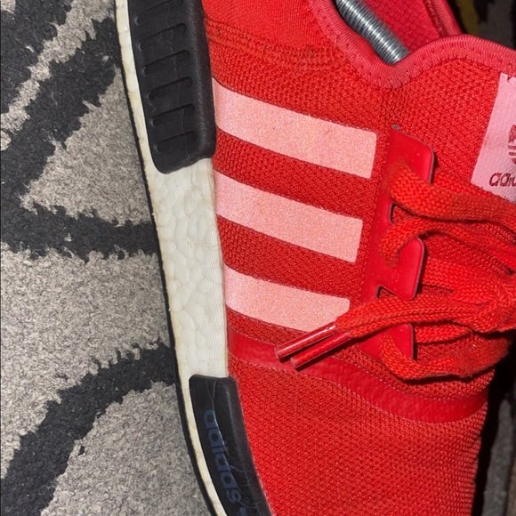 Red NMD Adidas size 13 - Picture 3 of 5